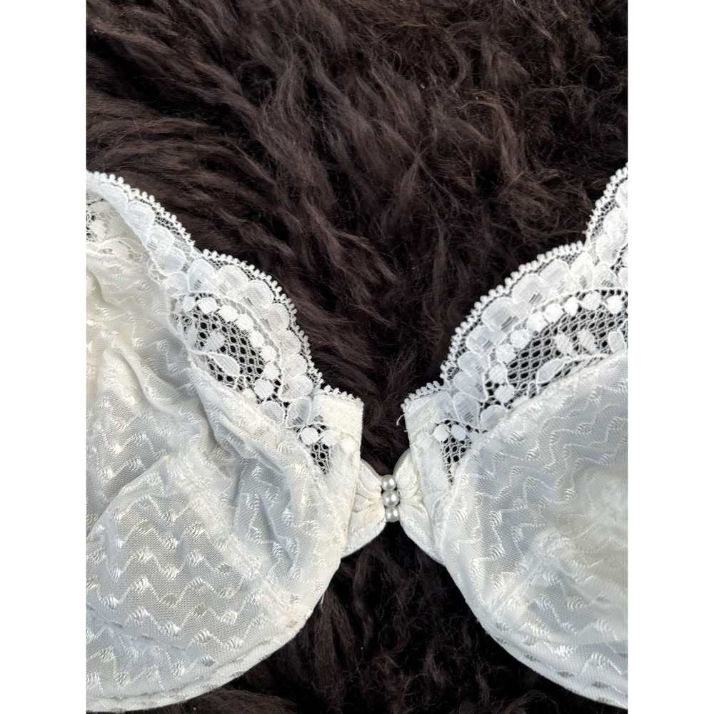 Valentino Vintage Lace‎ Bra and Panty Set Lingerie Intimates Bridal Ivory - Picture 3 of 11